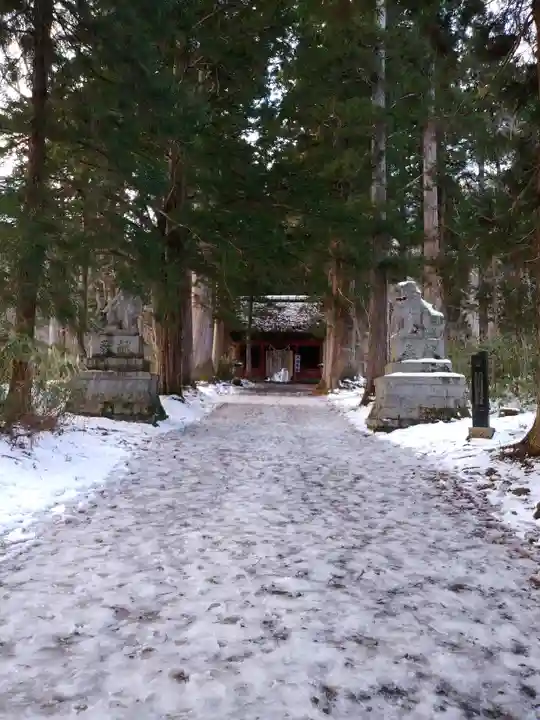 戸隠神社奥社のその他建物