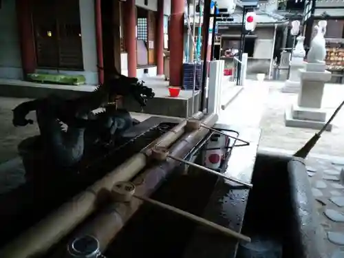 敷津松之宮　大国主神社の手水舎