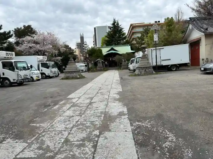 玉姫稲荷神社の庭園