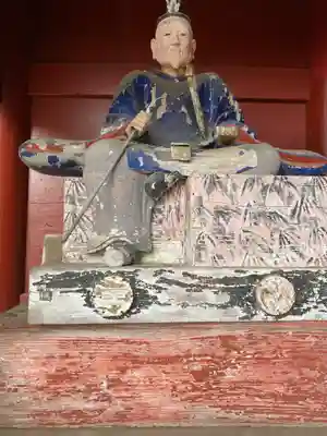 長沼八幡宮の像