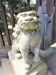 新北神社の狛犬