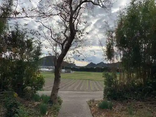 明王神社の景色