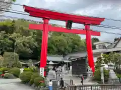 武州柿生琴平神社の鳥居