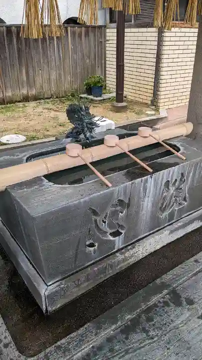 事代主神社の手水舎