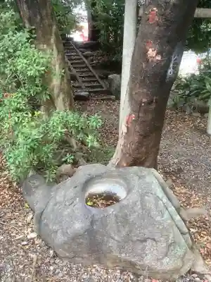 二ツ杁神明社の手水舎