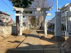 尉殿神社の鳥居