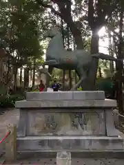 六所神社の狛犬