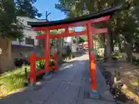 自由が丘熊野神社の鳥居