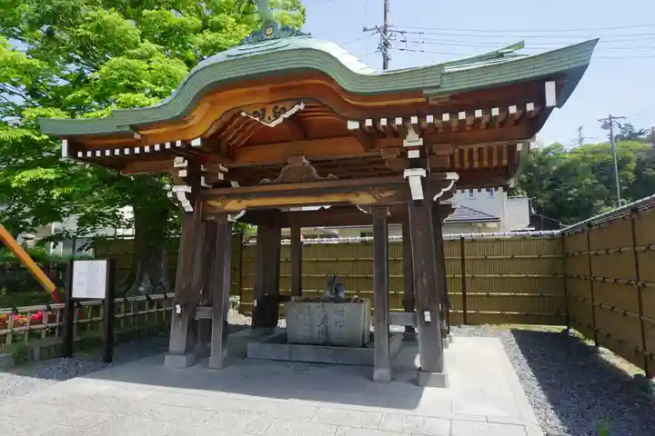 村松虚空蔵堂(日高寺)の手水舎