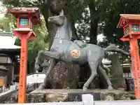 蟻通神社の狛犬