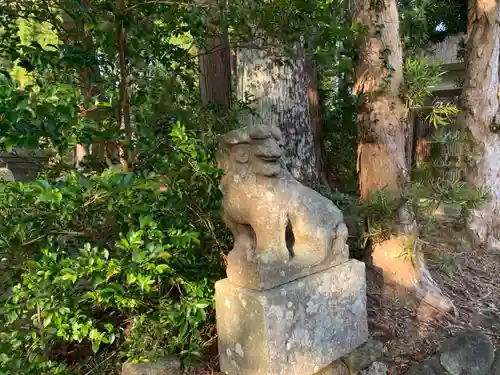 貴舩神社の狛犬