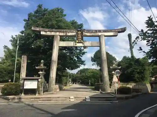 中山神社の鳥居