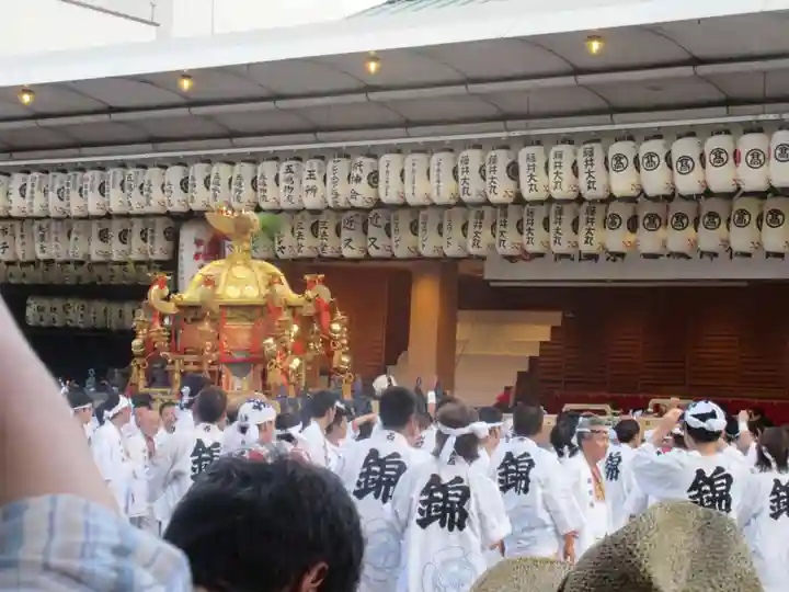 八坂神社御旅所のお祭り