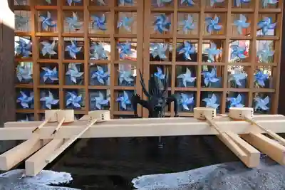 御嶽神社茅萱宮の手水舎