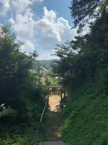 山神社の景色