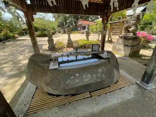 宮尾八幡宮の手水舎