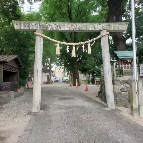 熊野三社の鳥居