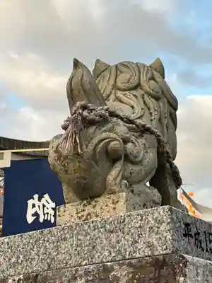 伊豆神社の狛犬