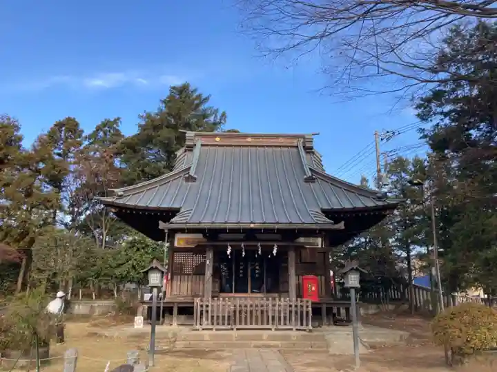尉殿神社の本殿・本堂