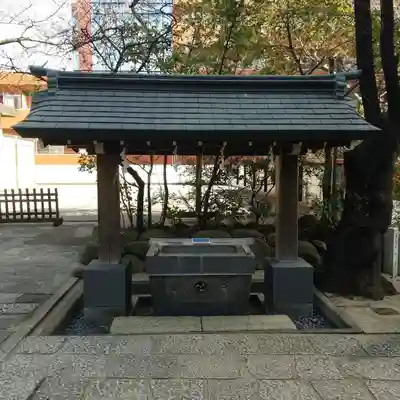 御田八幡神社の手水舎