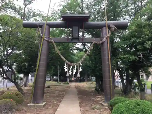 阿彌神社の鳥居