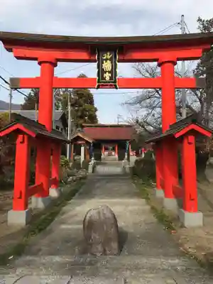 石和八幡宮(官知物部神社)の鳥居