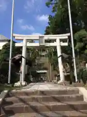 片瀬諏訪神社の鳥居