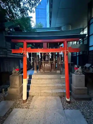 築土神社の末社