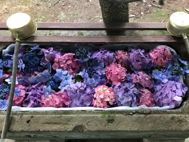 東蕗田天満社の手水舎