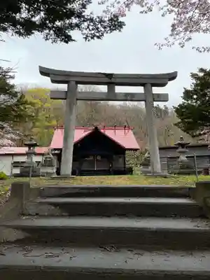 浜益神社の鳥居