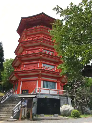 金乗院放光寺の塔