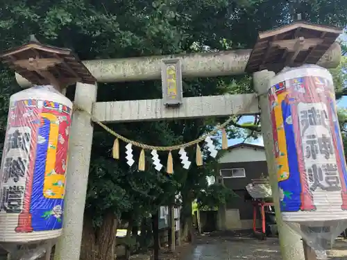 龍ケ崎八坂神社の鳥居