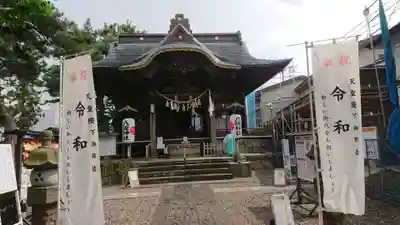 取手八坂神社の本殿・本堂