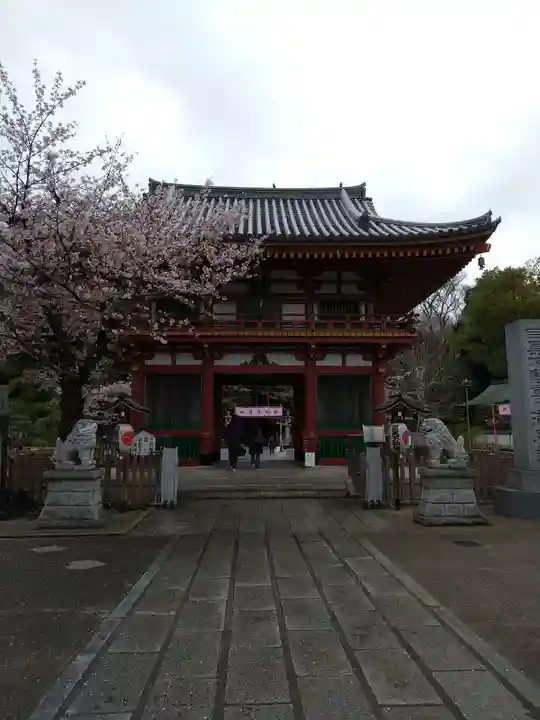 瀧泉寺(目黒不動尊)の山門・神門
