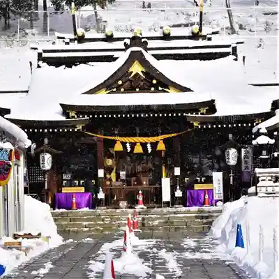 福島縣護國神社の本殿・本堂