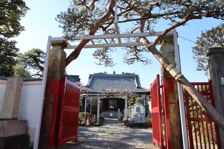 長善寺の山門・神門