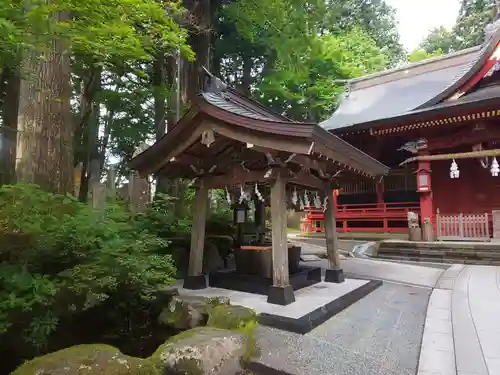 富士山東口本宮 冨士浅間神社の手水