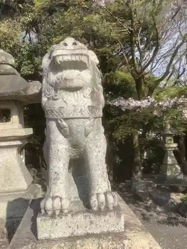 竜泉寺の狛犬