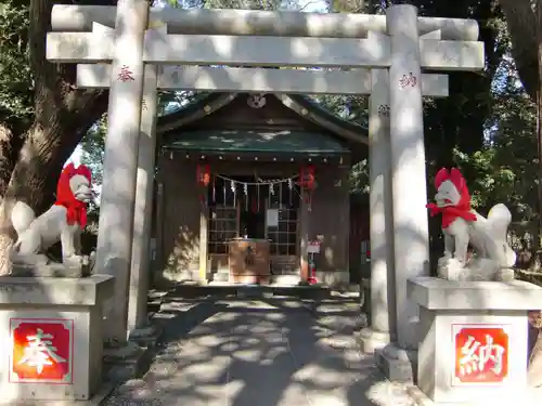 息栖神社の鳥居