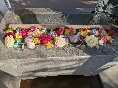 諏訪神社の手水舎