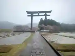 大斎原（熊野本宮大社旧社地）の鳥居