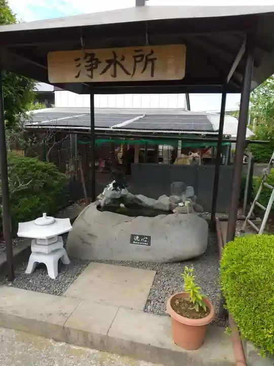長久寺の手水舎