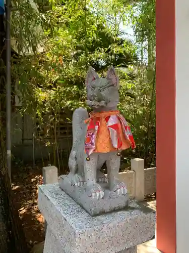 尾浜八幡神社の狛犬