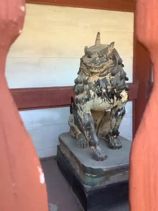 美濃國一宮 南宮大社の狛犬