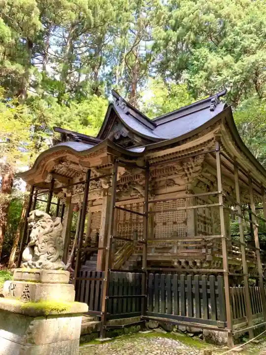 平泉寺白山神社の本殿・本堂