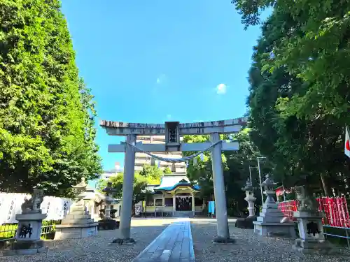 白山神社の鳥居