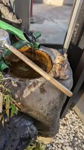 羽田神社の手水