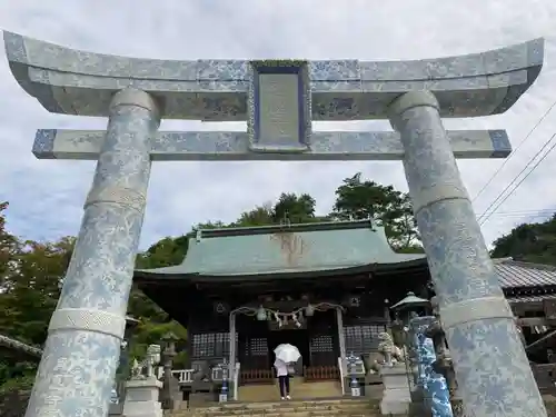 陶山神社の鳥居