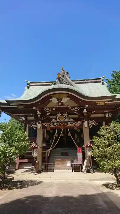 諏訪神社の本殿・本堂