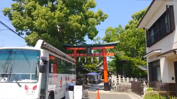 (上桂)御霊神社の鳥居
